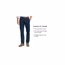 Tommy Hilfiger Men's Big and Tall Classic Fit Stretch Chino Pants  Dri