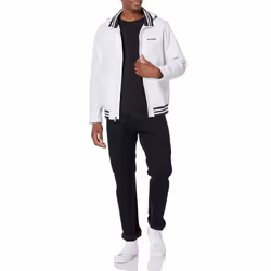 Tommy Hilfiger Men's Lightweight Waterproof Regatta Jacket  Bright Whi