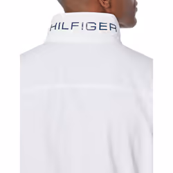 Tommy Hilfiger mens Lightweight Waterproof Regatta Bomber Jacket  Whit