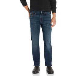 Calvin Klein Mens Straight High Stretch Jeans  Avedon Dark  36W x 32L