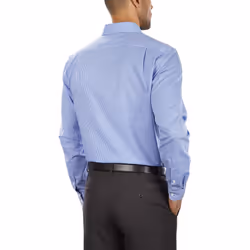 Tommy Hilfiger mens Slim Fit Non Iron Gingham Dress Shirt  English Blu