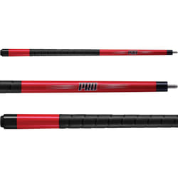 Viper by GLD Products Revolution Sure Grip Pro 58"" 2-Piece Billiard/Pool Cue  Metallic Red  19 Ounce (50-0701-19)
