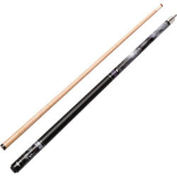 Viper by GLD Products Underground 58"" 2-Piece Billiard/Pool Cue  The Raven  19 Ounce Black 50-0650-19