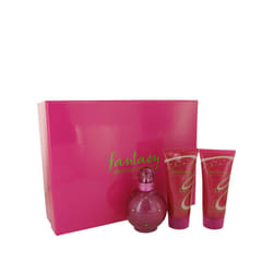 Fantasy by Britney Spears gift Set - 33 oz Eau De Parfum Spray + 33 oz Body Lotion + 33 oz Shower gel(D0102HR7L2P)