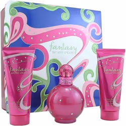 Fantasy by Britney Spears for Women Set (Eau De Parfum Spray 3.3 Ounce Body Lotion 3.3 Ounce Shower Gel 3.3 Ounce)