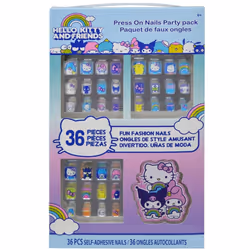 Hello Kitty and Friends 36 Press-On Nail Party Pack
