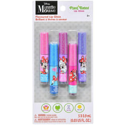 Disney Minnie Mouse 5Pack Flavored Lip Gloss Set for Kids