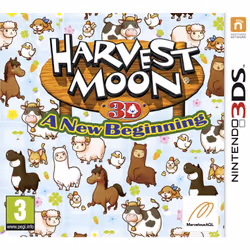 Marvelous Harvest Moon : A New Beginning, Nintendo 3DS, E (Everyone), Physical media