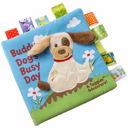 Mary Meyer Taggies Buddy Dog Soft Book, Animals, Paperback, 8 pages