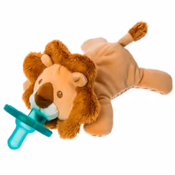 Mary Meyer Afrique Lion WubbaNub Pacifier, Round, Boy/Girl
