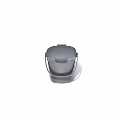 OXO Easy-Clean Compost Bin, Charcoal/Grey, 2.8 Litre