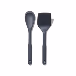 OXO Good Grips 2-Piece Silicone Utensil Set Gray One size