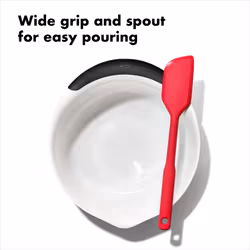 OXO Good Grips 5Quart Plastic Mixing Bowl WhiteBlack