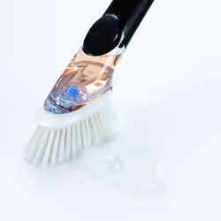 OXO Good Grips Soap Dispensing Dish Brush - Black/White