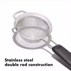 OXO Good Grips 3-Inch Mini Strainer  Multicolor  Black