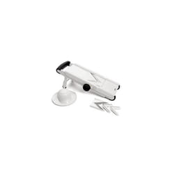 Oxo Good Grips V-Blade Mandoline Slicer, 18/8 Stainless Steel, White/Black