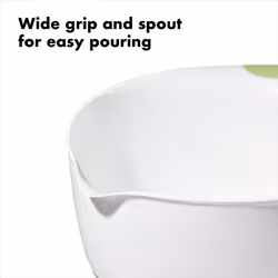 OXO Plastic Good Grips 3-Piece Mixing Bowl Set with Red/Green/Blue Handles