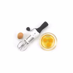 OXO 1126980 whisk Rotary whisk Stainless steel Black, Stainless steel, White - Additional view 4