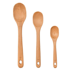 OXO Good Grips 3-Piece Wooden Spoon Set Brown