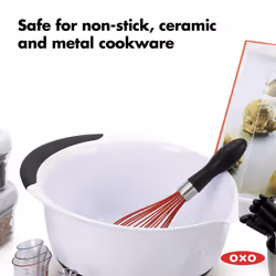 OXO Good Grips 11-Inch Silicone Balloon Whisk - Red