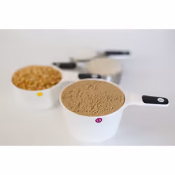 OXO Good Grips 6-Piece Plastic Measuring Cups- White  5 Count(Pack of