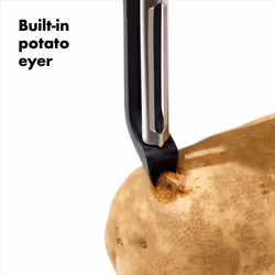 OXO 20081 peeler Fruits & vegetables Swivel peeler Black, Stainless steel - Additional view 4