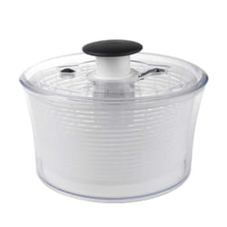 OXO 32480V2 salad spinner Translucent, White Button