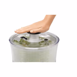 OXO 32480V2 salad spinner Translucent, White Button - Additional view 4