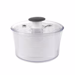 OXO Good Grips Little Salad & Herb Spinner, Button, Transparent, 207 mm, 207 mm, 117 mm, 700 g