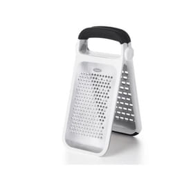 OXO 11216000 Flat grater Black, Stainless steel, White