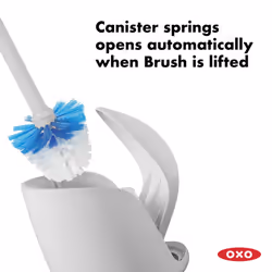 Oxo Good Grips Compact Toilet Brush, Grey