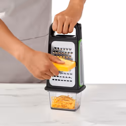 OXO Good Grips Kastenreibe Flat grater Black, Green, Stainless steel - Additional view 4