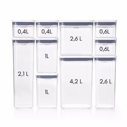 OXO Good Grips 10-Piece POP Container Set  White