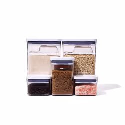 OXO Good Grips 8-Piece Baking Essentials POP Container Set White