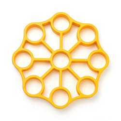 OXO Good Grips Silicone Egg Rack - One Size Yellow