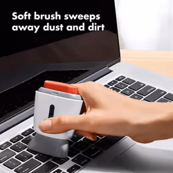 OXO 12246100 Good Grips Sweep & Swipe Laptop Cleaner, White