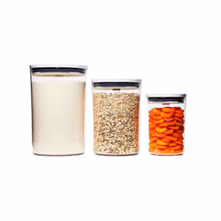 OXO Good Grips Round POP 2.0 - 3 Piece Graduated Set (1.5 3.3 5.2 qt