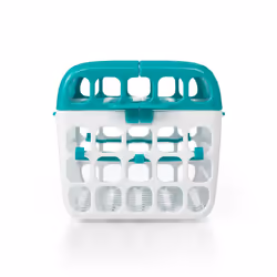 OXO Tot Dishwasher Basket for Bottle Parts & Accessories  Teal  1 Count (Pack of 1)