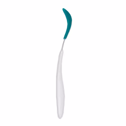 OXO Tot Feeding Spoon Set With Soft Silicone  Teal 6.3x0.8 Inch (Pack of 2)