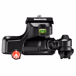 Manfrotto Befree 3-Way Live Camera Tripod Head  Aluminium  6kg Payload  for Travel Tripods  with Foldable Handles  Fluid Drag System  for Ph