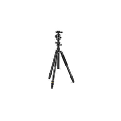 NATIONAL GEOGRAPHIC Travel Tripod Kit  90 Column  4-Sections  Lightweight Aluminum  Compatible with Canon Nikon Sony DSLR  360 Degree Ball Head  Quick