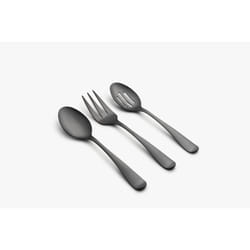 cambridge Silversmiths Rhiannon Black Satin 3-Piece Hostess Set