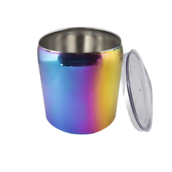 Cambridge 3Quart Insulated Stainless Steel Ice Bucket  0  RAINBOW