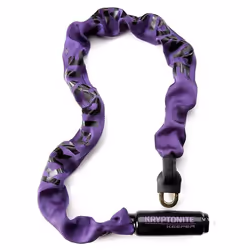 Kryptonite Keeper 785 Color Series, Chain lock, Purple, Steel, Nylon, Mangalloy, Key