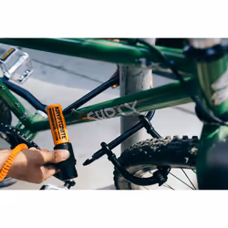 Kryptonite MESSENGER MINI+ Black, Orange U-lock - Additional view 4