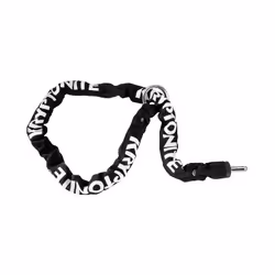 Kryptonite 002277, Cable lock, Black, Silver, White, 1200 mm