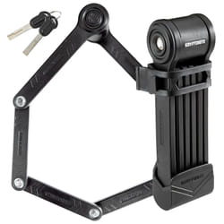 Kryptonite Keeper 585 Folding Bike Lock  Compact Lightweight High Security Anti-Theft Foldable Bicycle Lock with 2 Keys and Mount for E-Bikes Scooter
