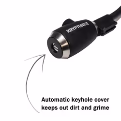 Kryptonite KryptoFlex Bike Lock Cable  2FT/6FT/10FT Long 12mm Thick Heavy Duty Braided Steel Cable Anti-Theft Security Lock for Outdoor Equipment  Com