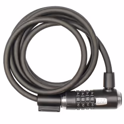 Kryptonite KryptoFlex Bike Lock Cable  6FT Long 10mm Thick Heavy Duty Braided Steel Cable Anti-Theft Security Lock for Outdoo ...
