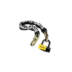 New York Fahgettaboutit Chain Lock 100cm Blackyellow